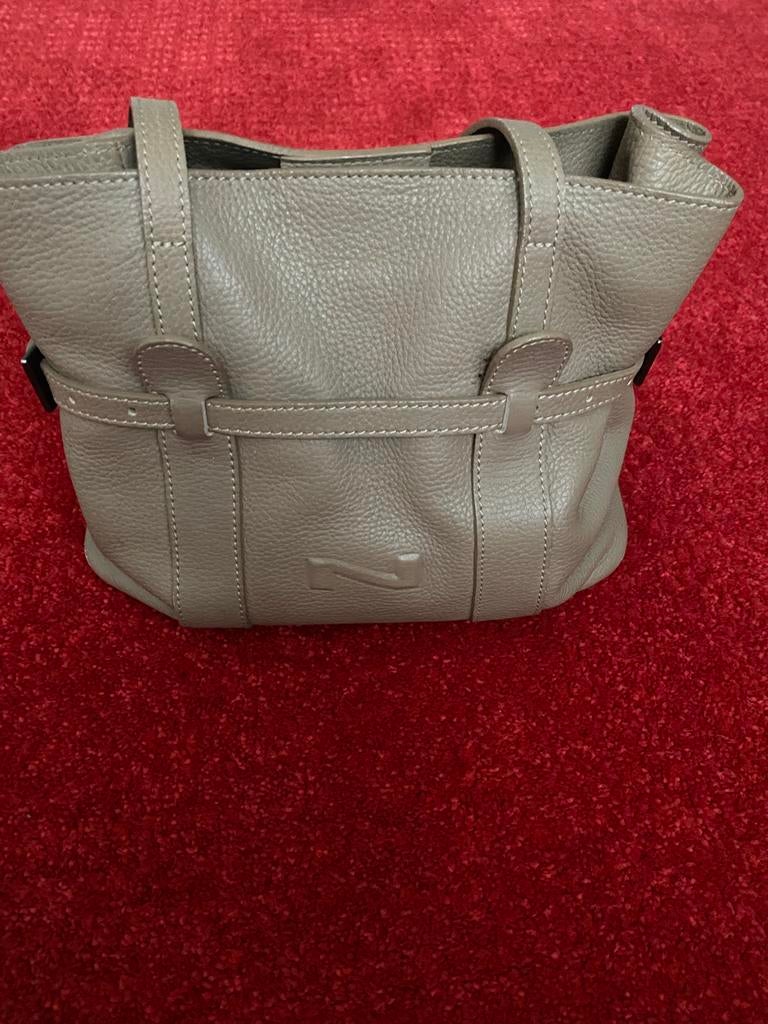 NATHAN handtas, Ophalen, Gebruikt, Beige, Handtas