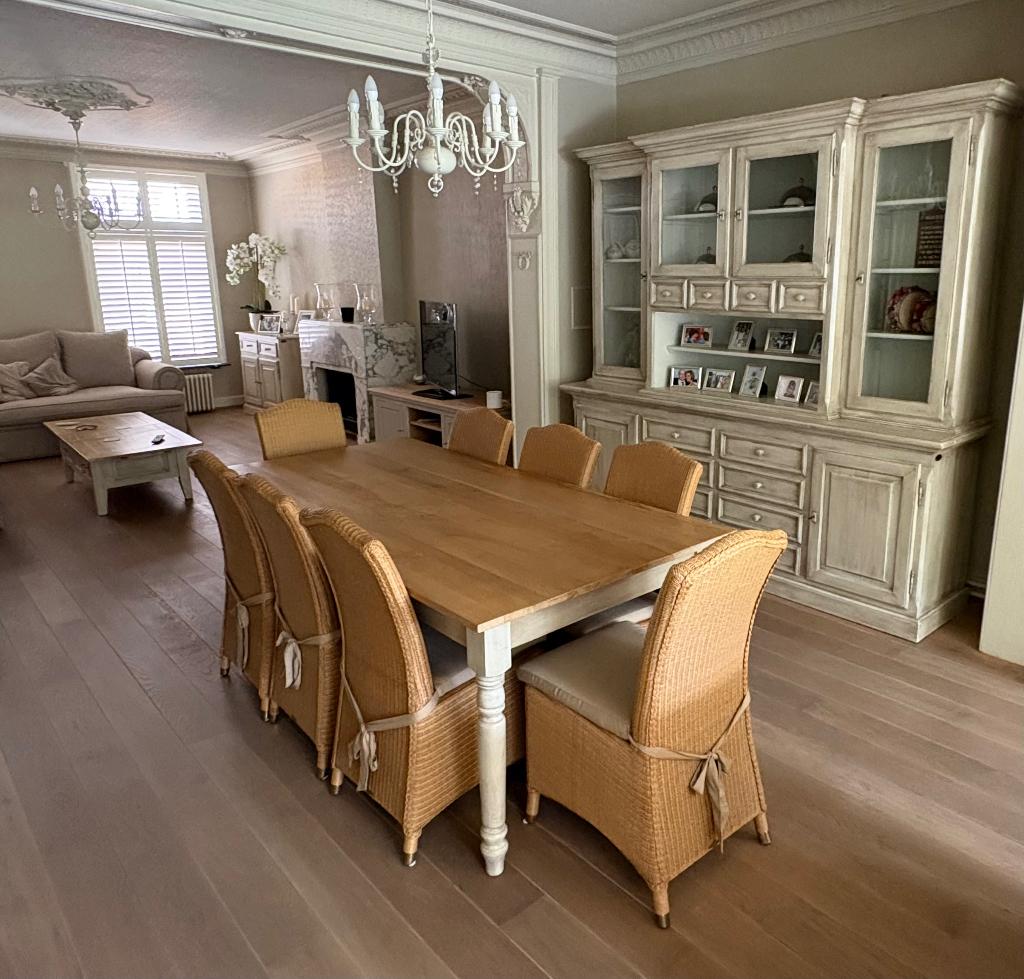 Eetkamer, Ophalen, Zo goed als nieuw, Landelijk, 6 tot 8 stoelen