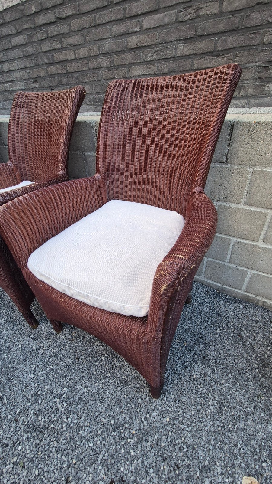Tuinstoelen, Ophalen, Rotan