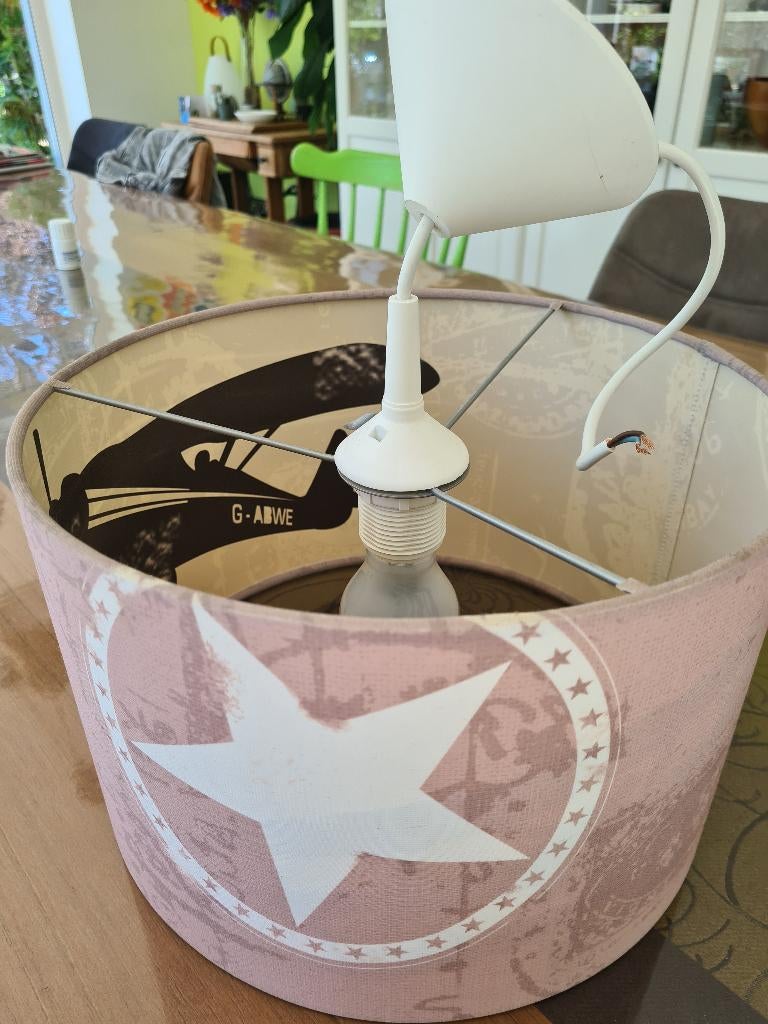 Lampenkap kinderkamer, Ophalen, Zo goed als nieuw, Lamp
