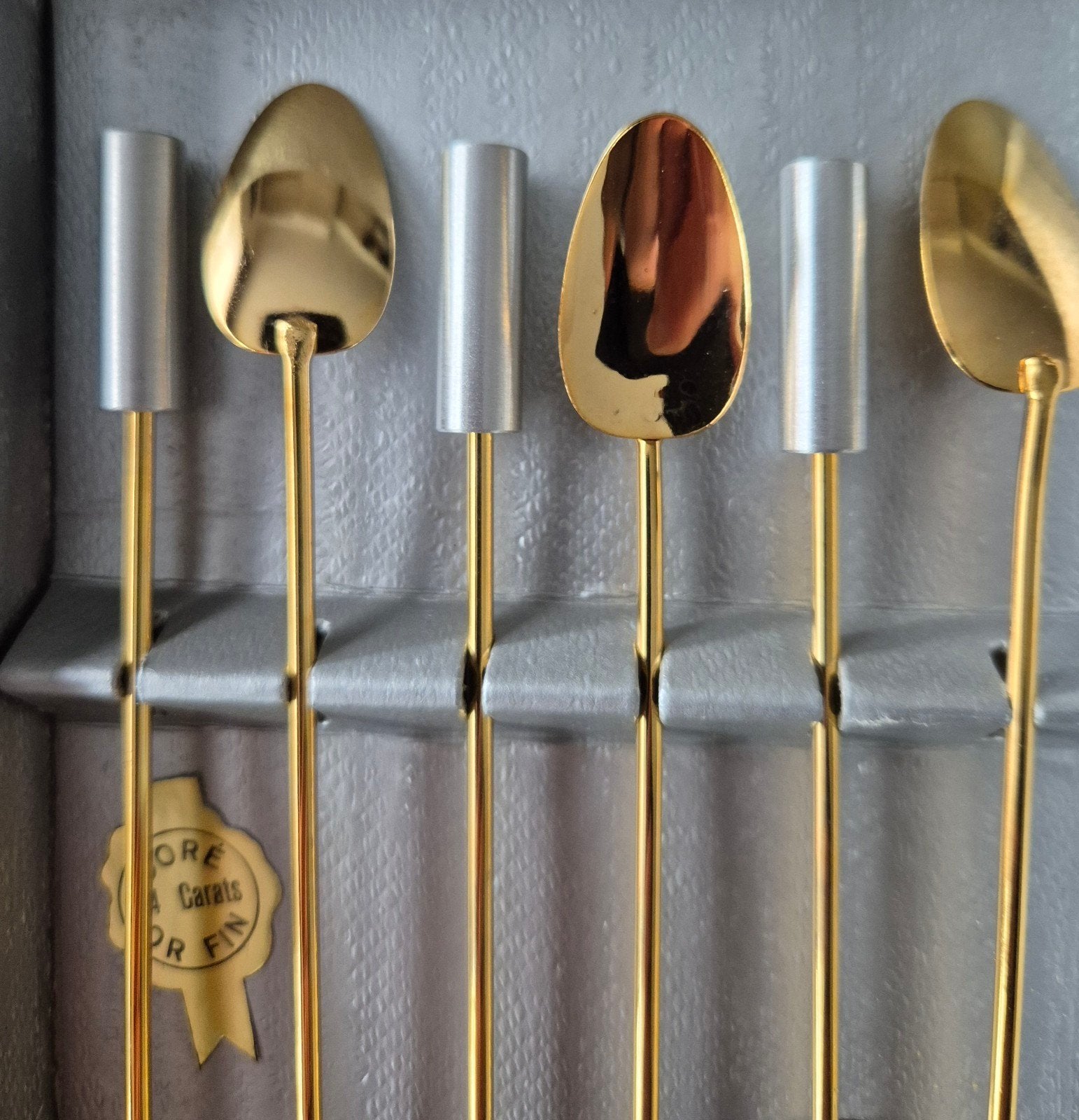 Vergulde 24K  cocktaillepeltjes, Enlèvement ou Envoi
