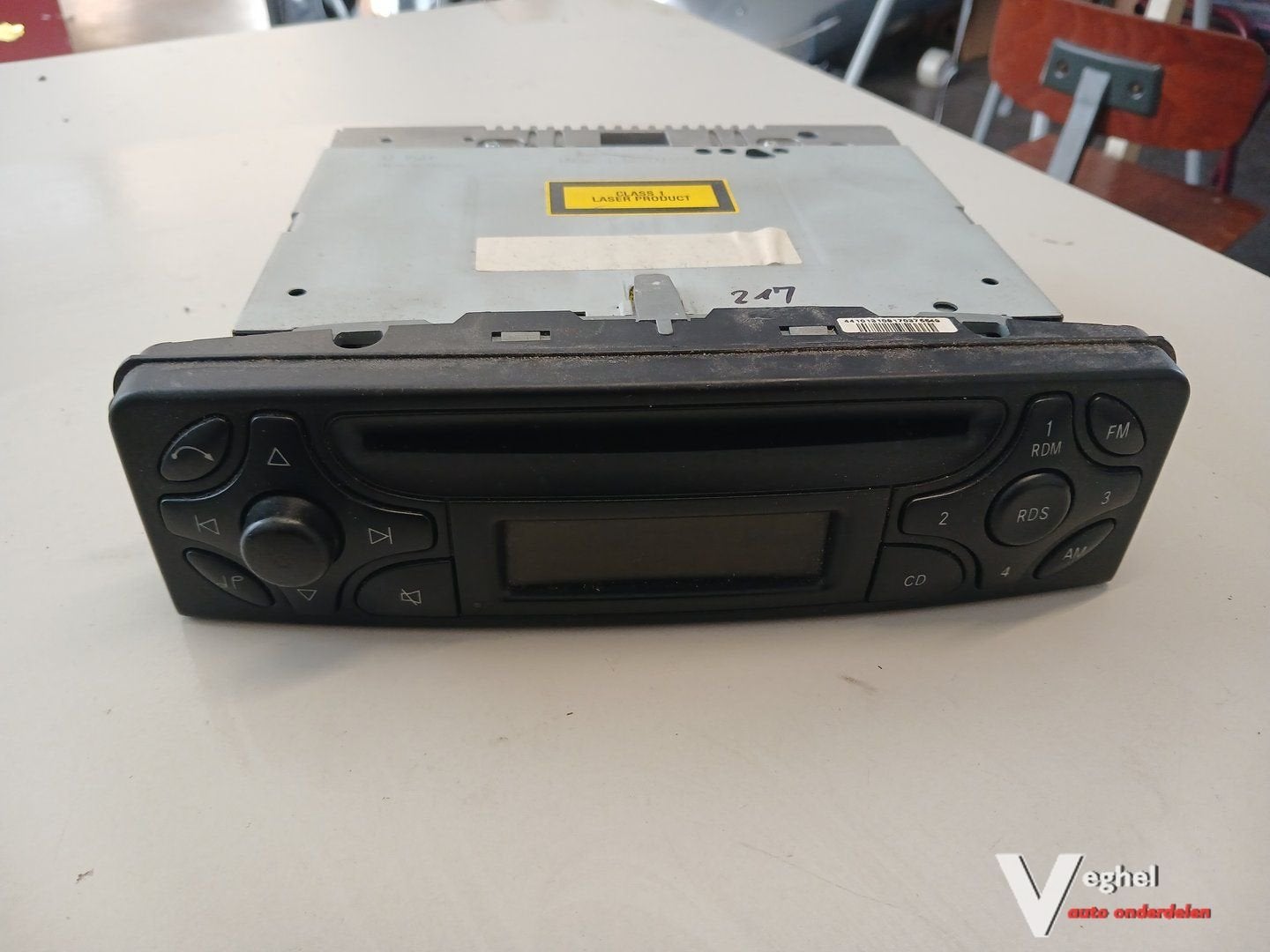 MB C203 C180 Kompressor Automaat SW Radio cd speler '03, -, Utilisé, -, -