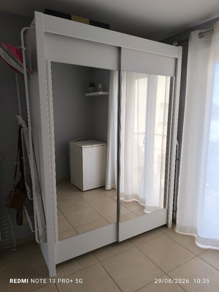 Garde-robe, Maison & Meubles, Avec espace de penderie, 150 à 200 cm, Enlèvement, Utilisé