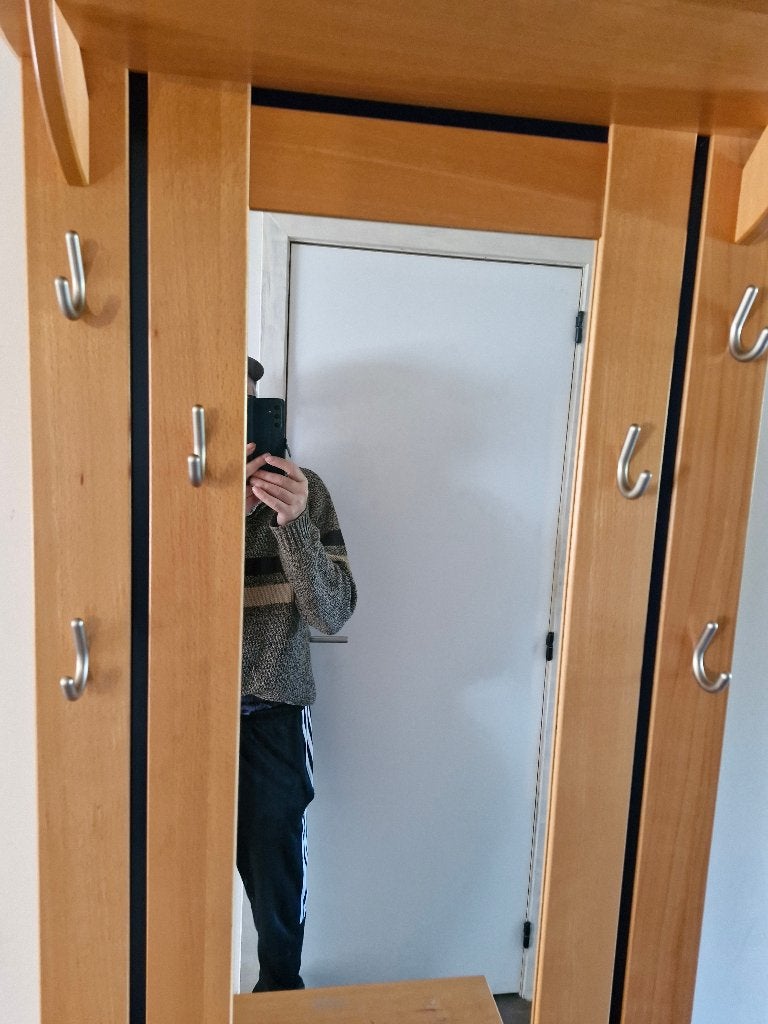 kleerhanger, Ophalen, Gebruikt, Hout, Volwassenen