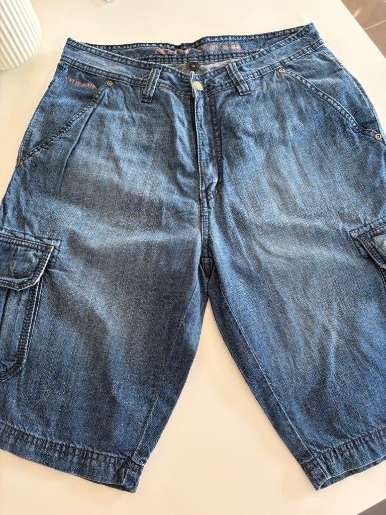 Jeansshort M, Kleding | Heren, Ophalen, Blauw, W32 (confectie 46) of kleiner, Gedragen