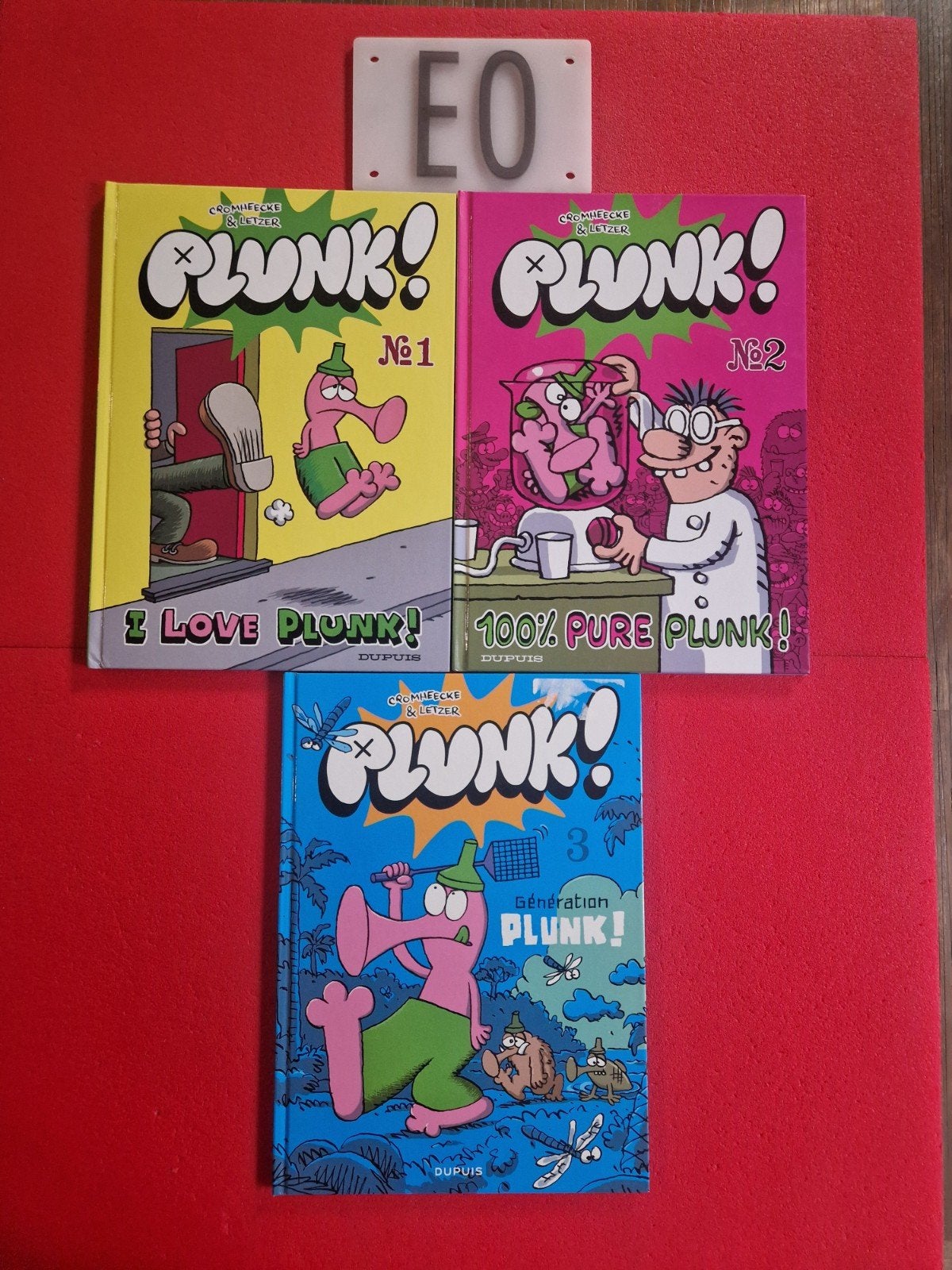 lot de 3 bd plunk 1 à 3,EO (intégrale de la série), Livres, Enlèvement ou Envoi