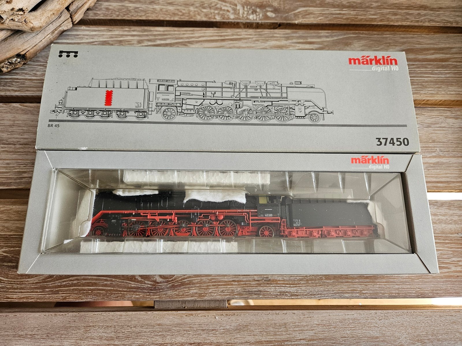 Märklin 37450 Br45 Deutsche Bundesbahn, Enlèvement ou Envoi, Courant alternatif, Utilisé, Locomotive