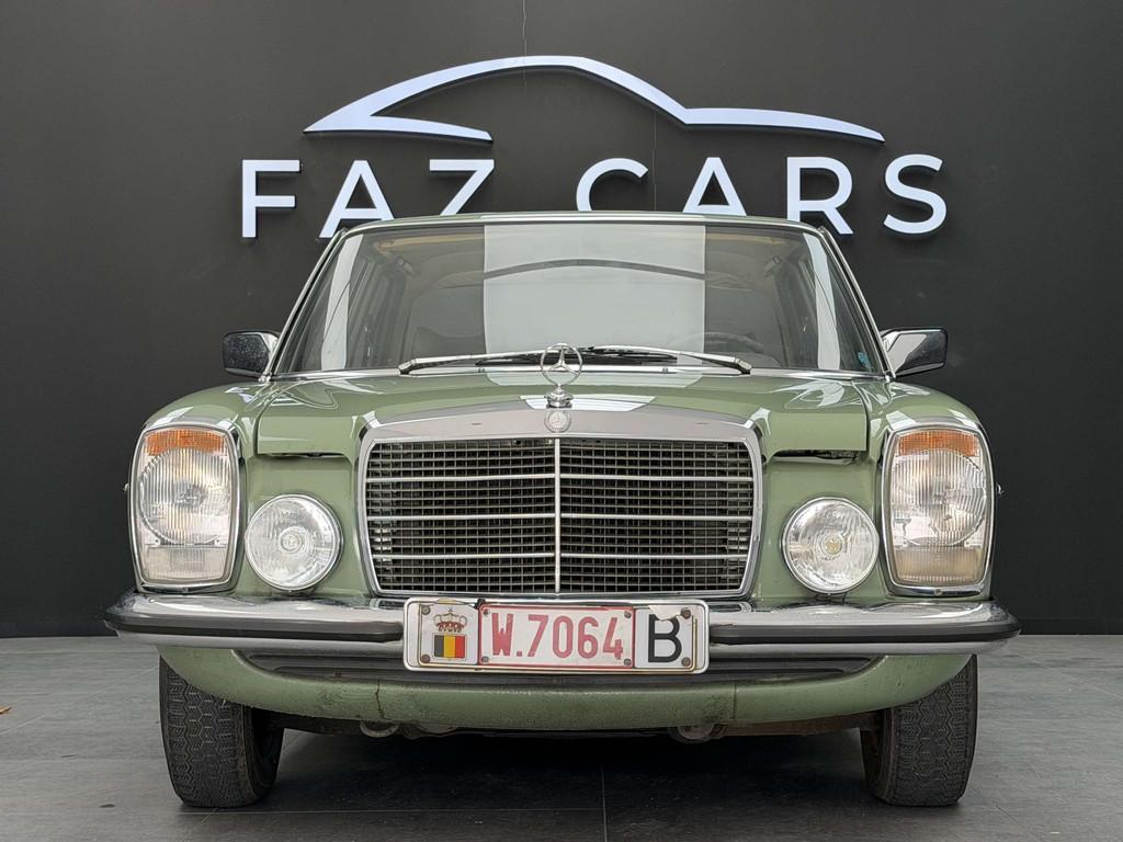 Mercedes-Benz 200-serie 200 Bar 8 (W115) Strich Acht * 1ER P, Autos, Cuir, Achat, Entreprise, Boîte manuelle