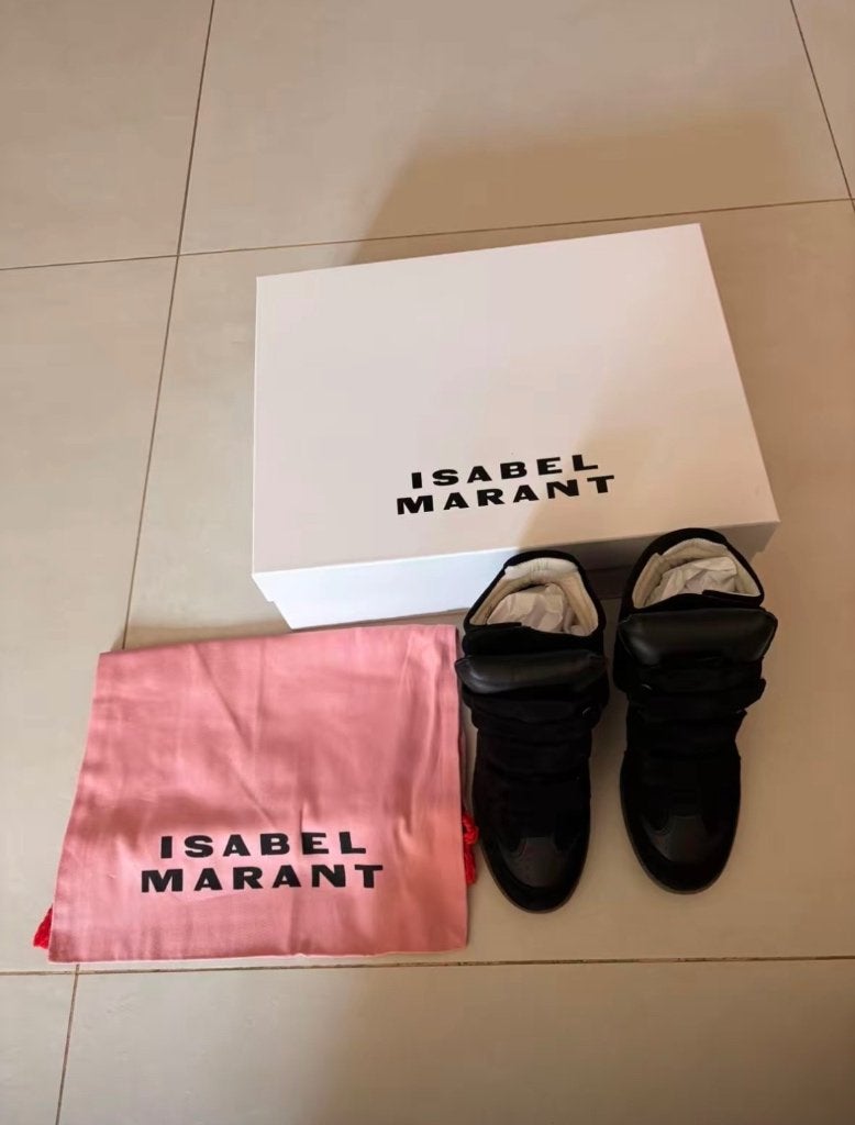 Isabel Marant bekett shoes, Kleding | Dames, Isabel Marant, Verzenden, Zwart, Zo goed als nieuw