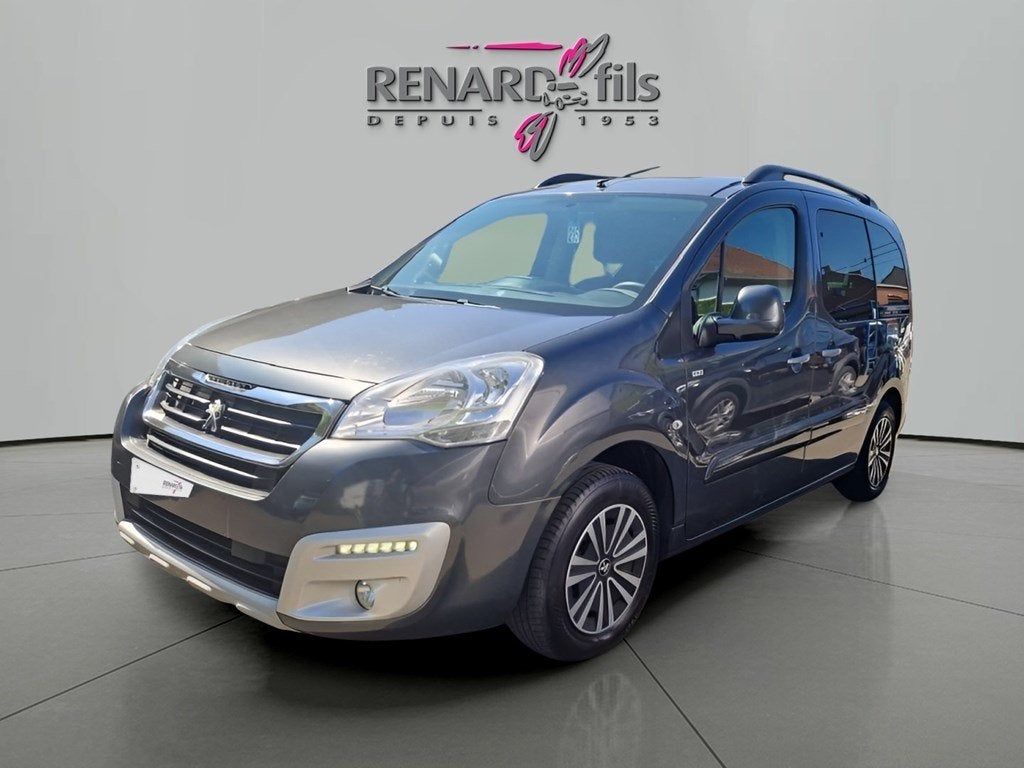 Peugeot Partner JHNZ, Auto's, Zwart, Blauw, Bedrijf, 5 deurs