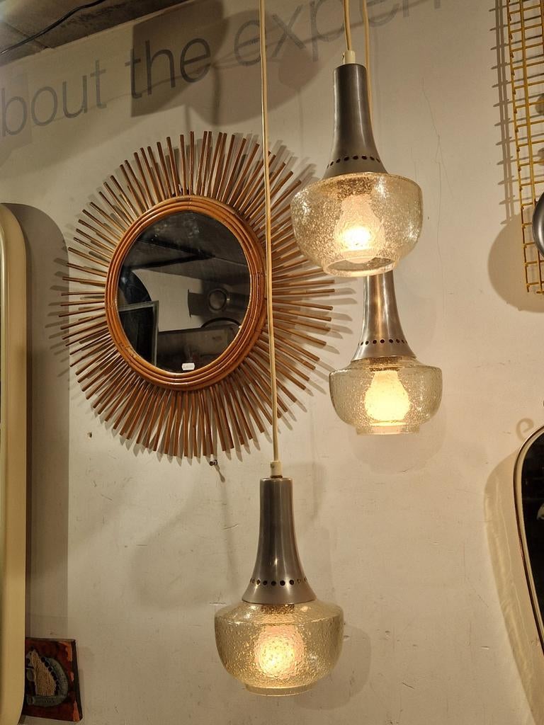 vintage hanglamp van RAAK Amsterdam, cascade waterval lamp, Antiek en Kunst, Ophalen of Verzenden