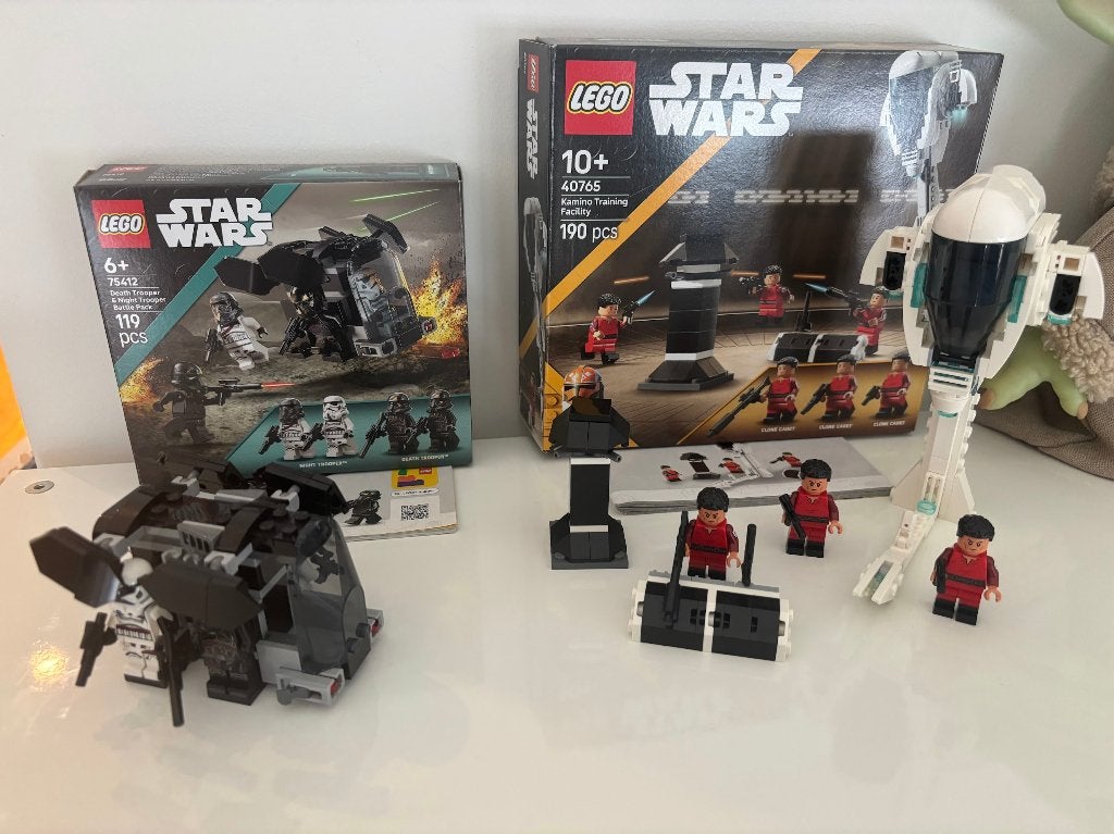 LEGO 75412 Death Trooper & Night Trooper + 40765 Kamino, Kinderen en Baby's, Speelgoed | Duplo en Lego, Ophalen, Star Wars, Lego