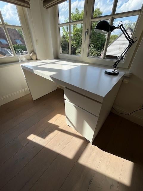 Bureau Malm Wit, Huis en Inrichting, Ophalen, 65 cm, Nieuw, IKEA