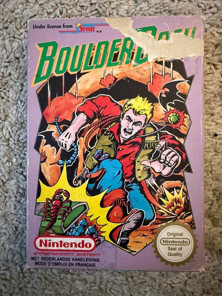 Bouldedash Nes, Consoles de jeu & Jeux vidéo, Jeux | Nintendo NES, Envoi, Comme neuf