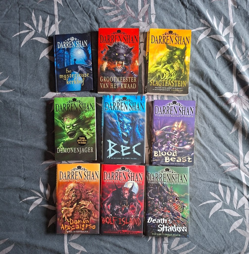 Demonata Saga Darren Shan, Boeken, Ophalen