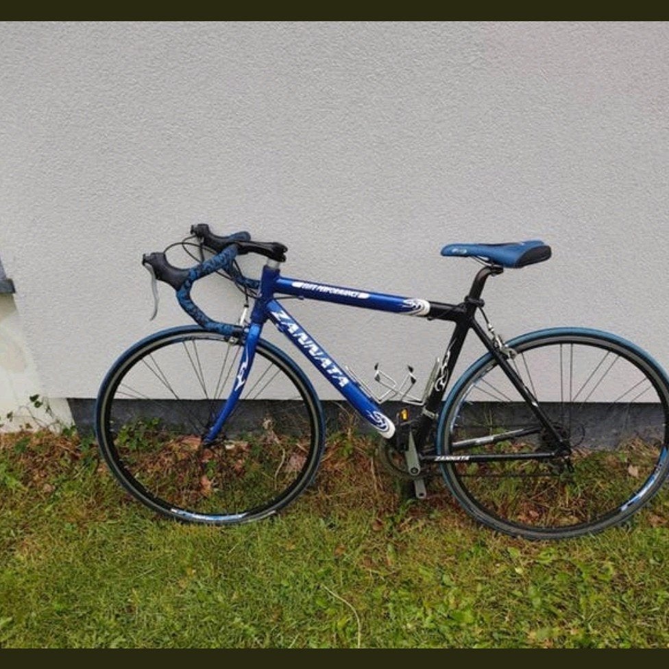 Blauwe Zannata
Aluminum retro koersfiets, 49 tot 53 cm, Ophalen, Overige merken