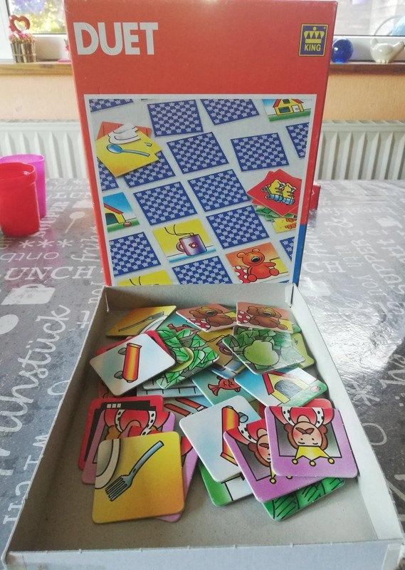 Duetspel (King) vanaf 4 jaar, Ophalen of Verzenden, Zo goed als nieuw