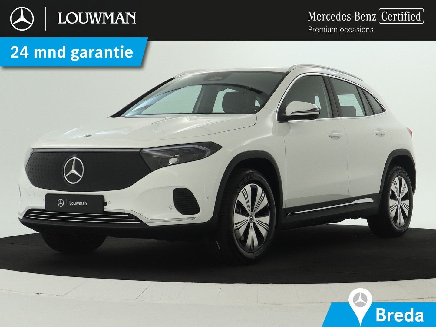 Mercedes-Benz EQA 250+ Business Solution 71 kWh | Trekhaak |, Auto's, Automaat, Zwart, Elektrisch, SUV of Terreinwagen