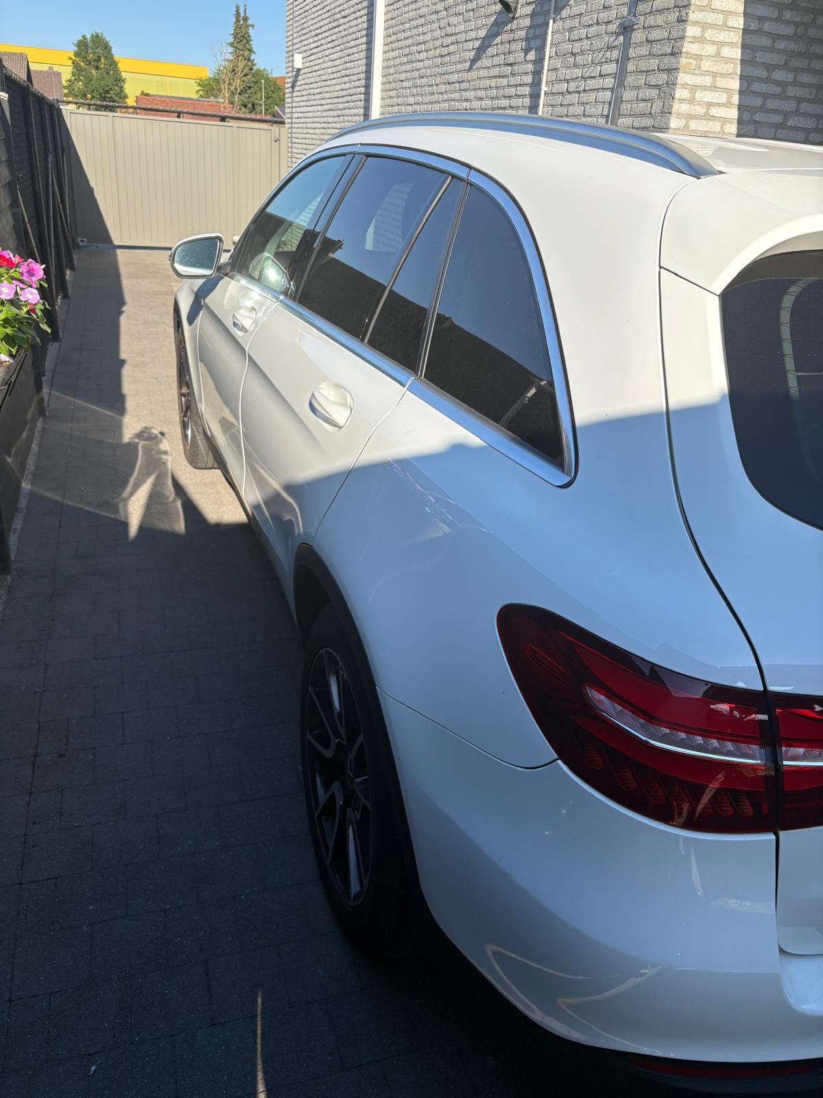 Mercedes GLC, Auto's, Mercedes-Benz, Automaat, Stof, 4 cilinders, Wit