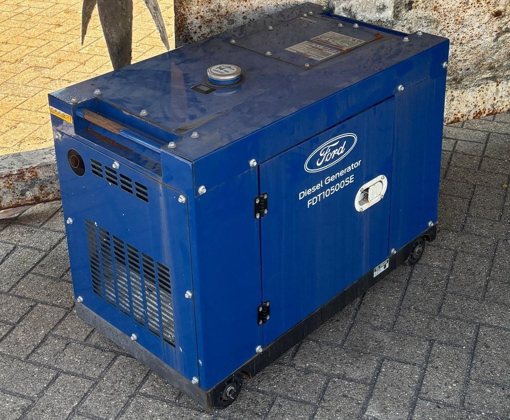 GÉNÉRATEUR FORD FDT10500SE (en raison d'un surremplissage), Bricolage & Construction, Générateurs, Comme neuf, Huile diesel, 5 à 10 kVA