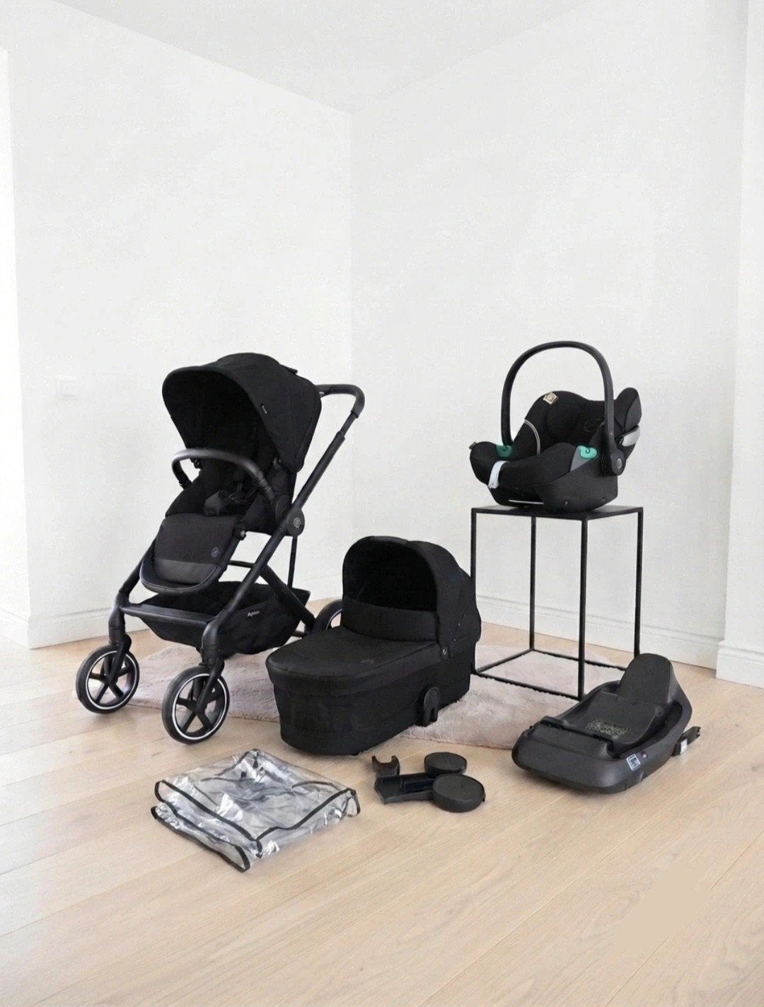 Cybex Balios 3-in-1 Kinderwagen Set, Ophalen, Kinderwagen, Verstelbare duwstang