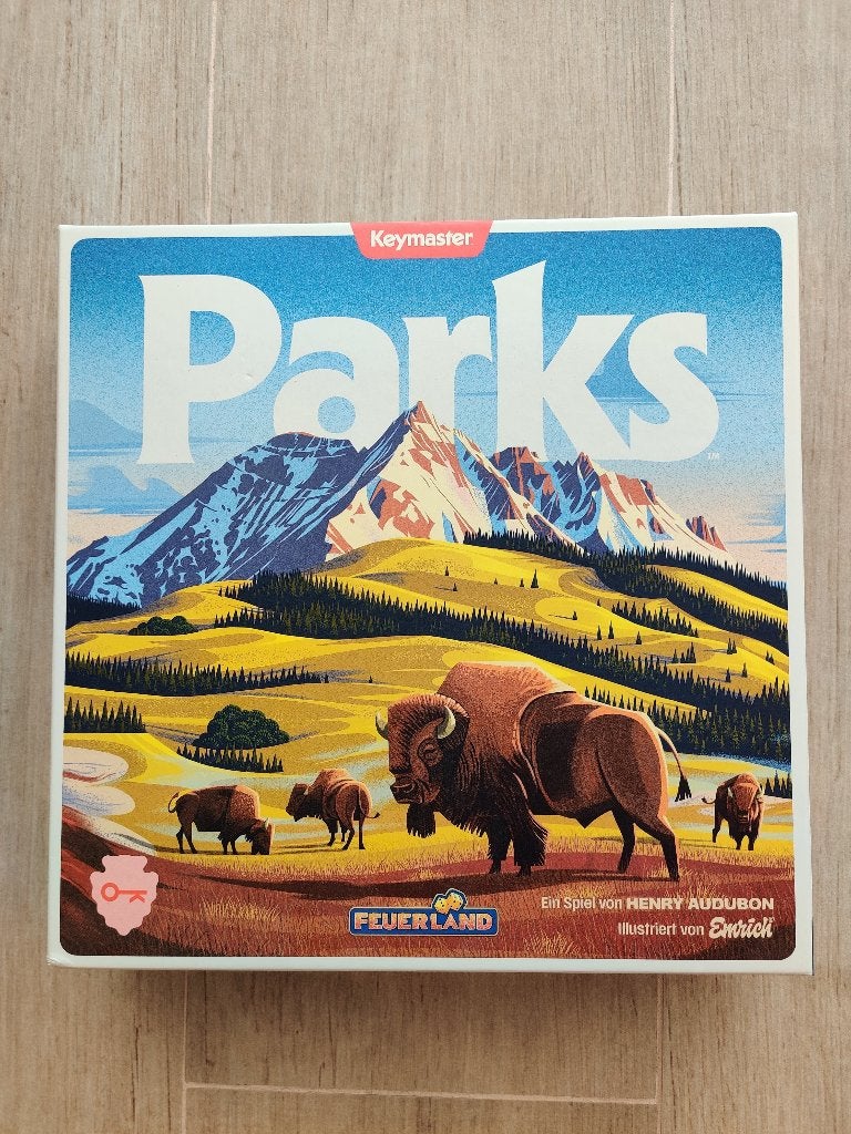 Parks 2nd Edition (Duitstalige versie), Een of twee spelers, Ophalen, Nieuw, Feuerland