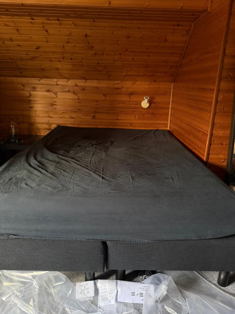 Boxspring bed, Ophalen, Gebruikt, Tweepersoons, 160 cm