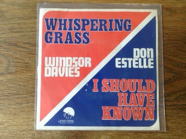 single don estelle / windsor davies, CD & DVD, Enlèvement ou Envoi, Jazz et Blues, Housse de protection extérieure, 7 inch