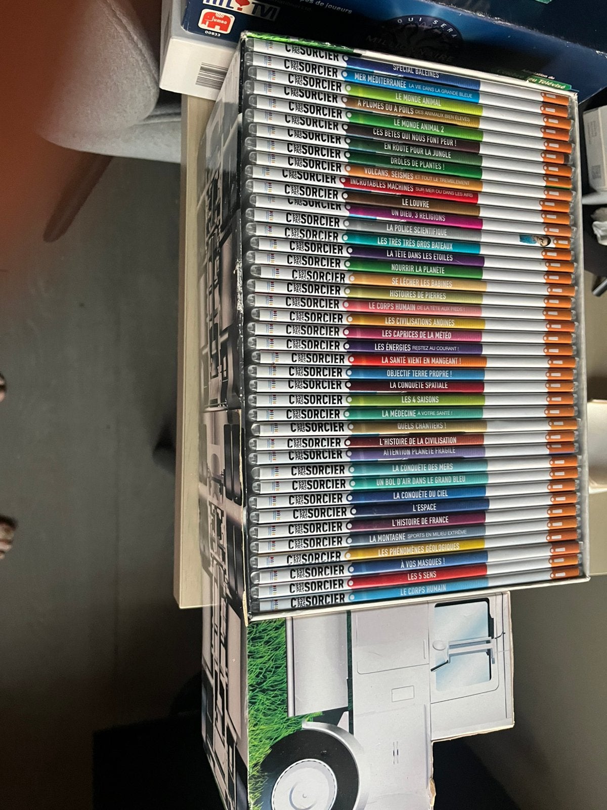 C’est pas sorcier - integral de 40 dvds, Cd's en Dvd's, Ophalen, Zo goed als nieuw