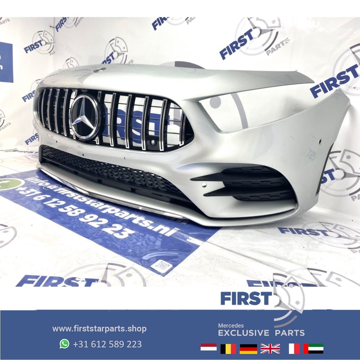 W177 V177 A35 AMG VOORBUMPER ORIGINEEL Mercedes A Klasse 201, Auto-onderdelen, Gebruikt, -, Voor, Ophalen of Verzenden