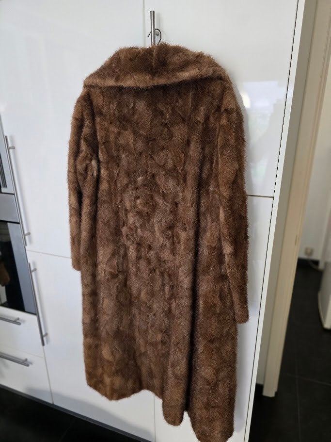 manteau en vison, Vêtements | Femmes, Taille 38/40 (M), Op maat gemaakt, Brun, Enlèvement
