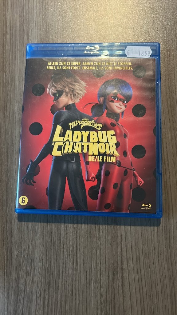 DVD bluray Ladybug en chat noir : de film, À partir de 6 ans, Enlèvement ou Envoi, Comme neuf, Animation