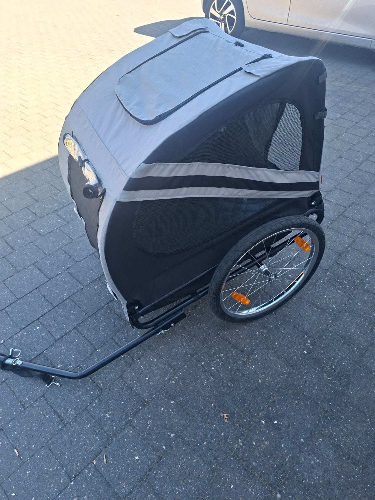 Honden fietskar tot 40 kilo. Opvouwbaar., Ophalen