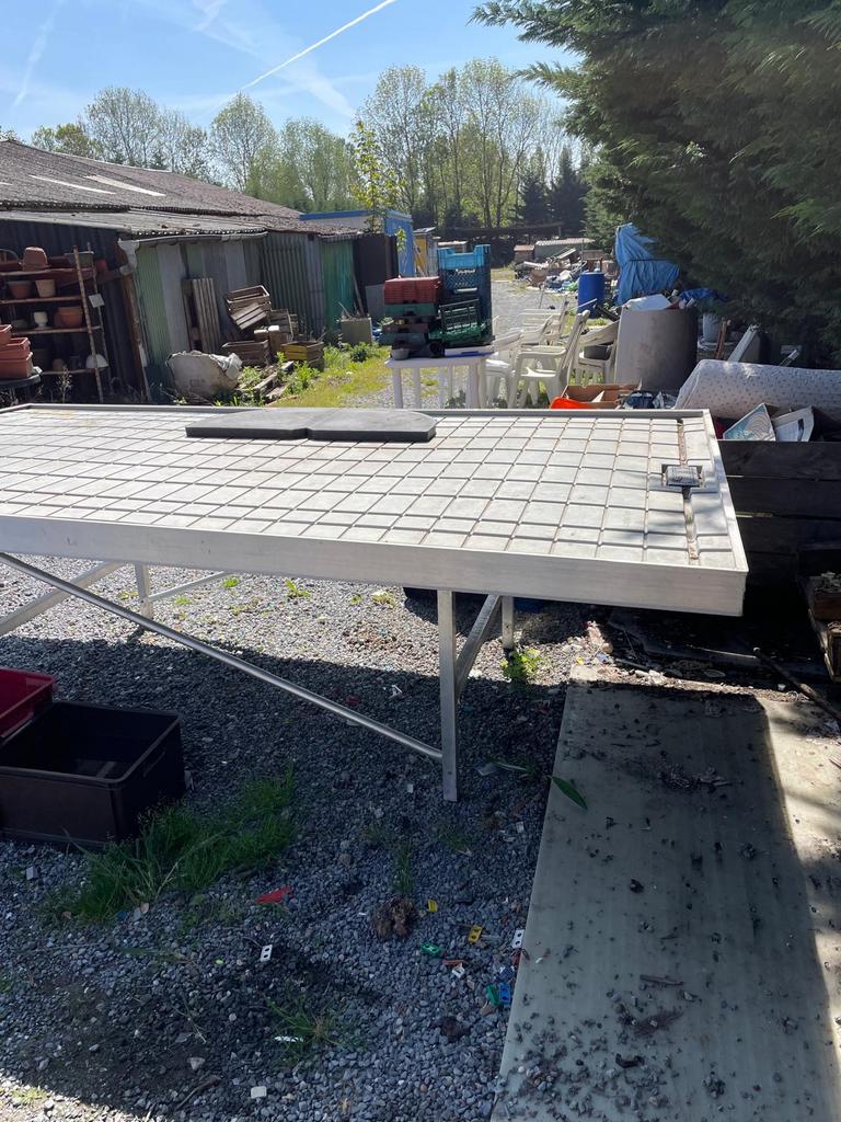 Professionele plantentafel kweektafel 3m x 1,67m, Tuin en Terras, Kweekspullen, Gebruikt, Kweektafel, Ophalen