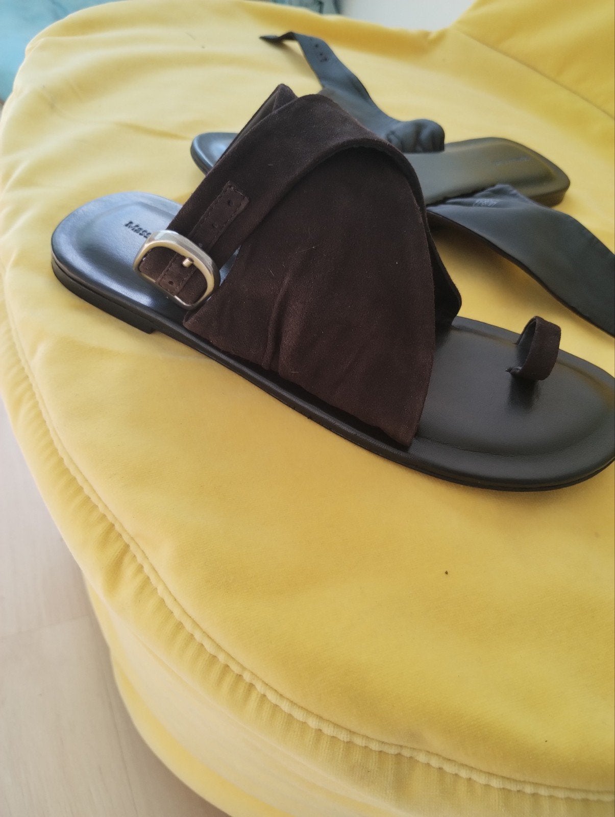 sandales Massimo dutti, Massimo Dutti, Brun, Enlèvement, Porté