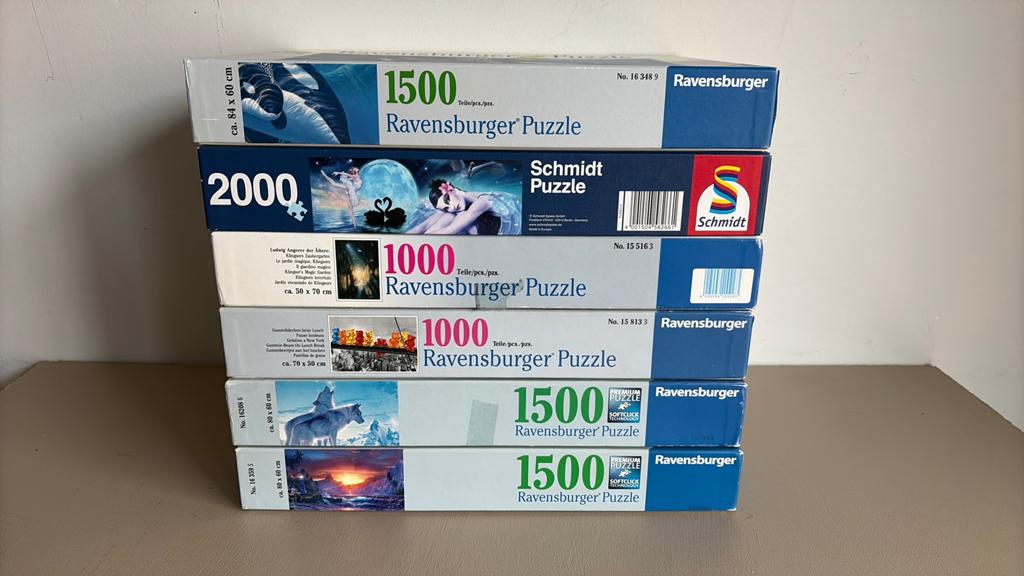 Set van 6 puzzels, Ophalen, Gebruikt, Legpuzzel