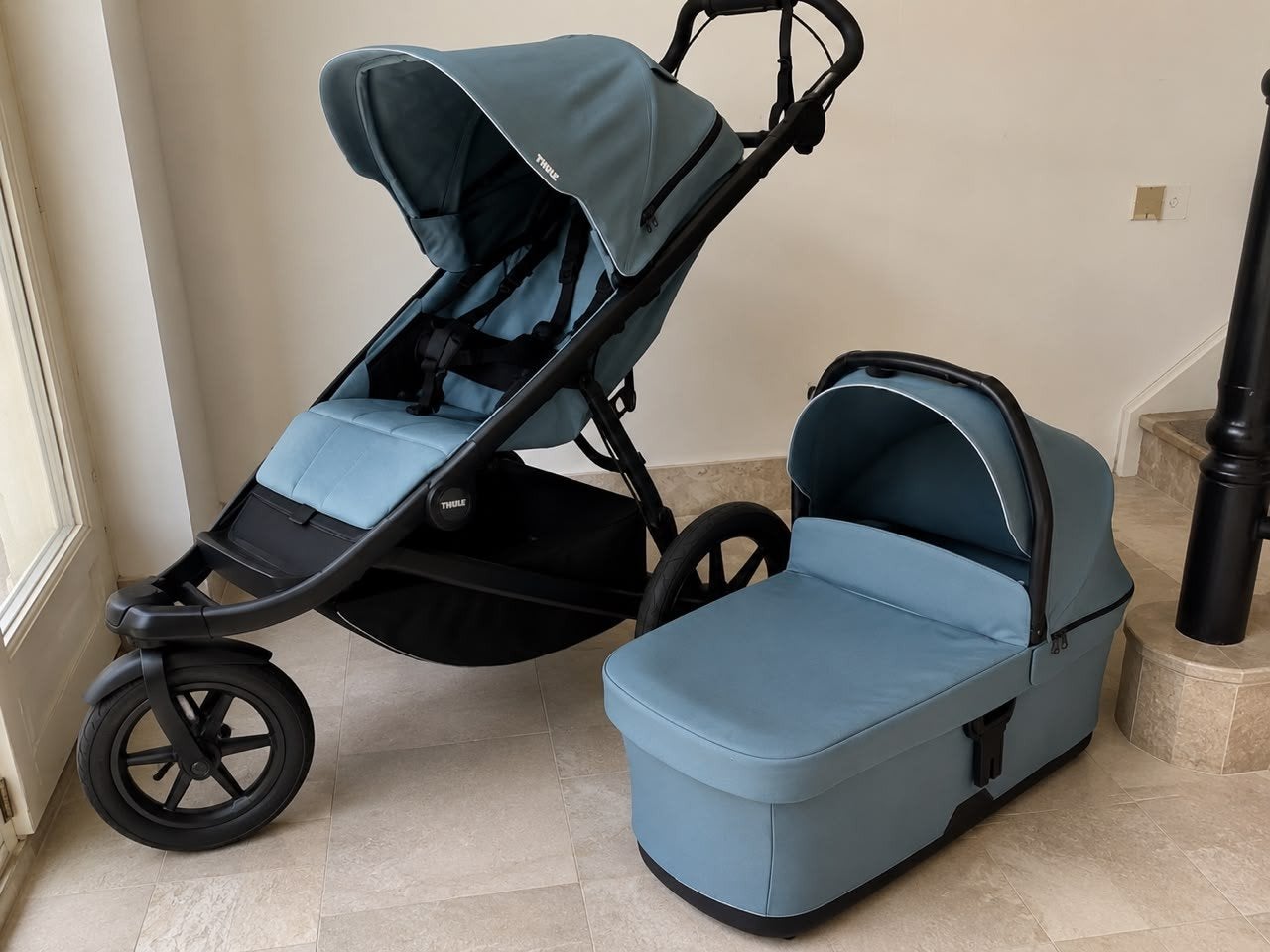 Thule Urban Glide 3 kinderwagen, Kinderen en Baby's, Kinderwagens en Combinaties, Kinderwagen, Maxi-Cosi, Met reiswieg, Ophalen