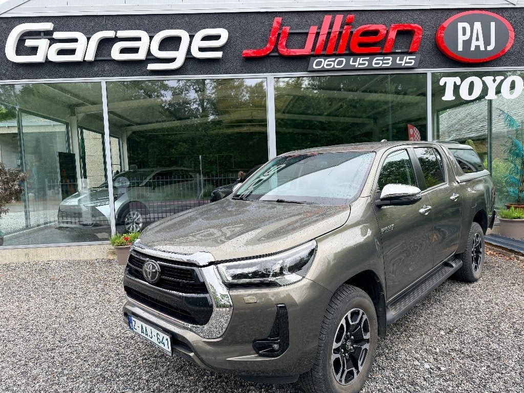 Toyota Hilux 2.8D4D Lounge, Auto's, Automaat, 4 deurs, Stof, 4 cilinders