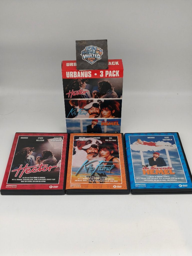 Urbanus 3 Pack DVD Box Hector Koko Flanel, CD & DVD, DVD | Comédie, Enlèvement ou Envoi, Tous les âges, Classique, Néerlandais