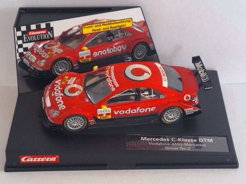 Carrera Evolution 27131 Mercedes C-Klasse DTM Vodafone AMG, Racebaan, Carrera, Nieuw, Ophalen of Verzenden