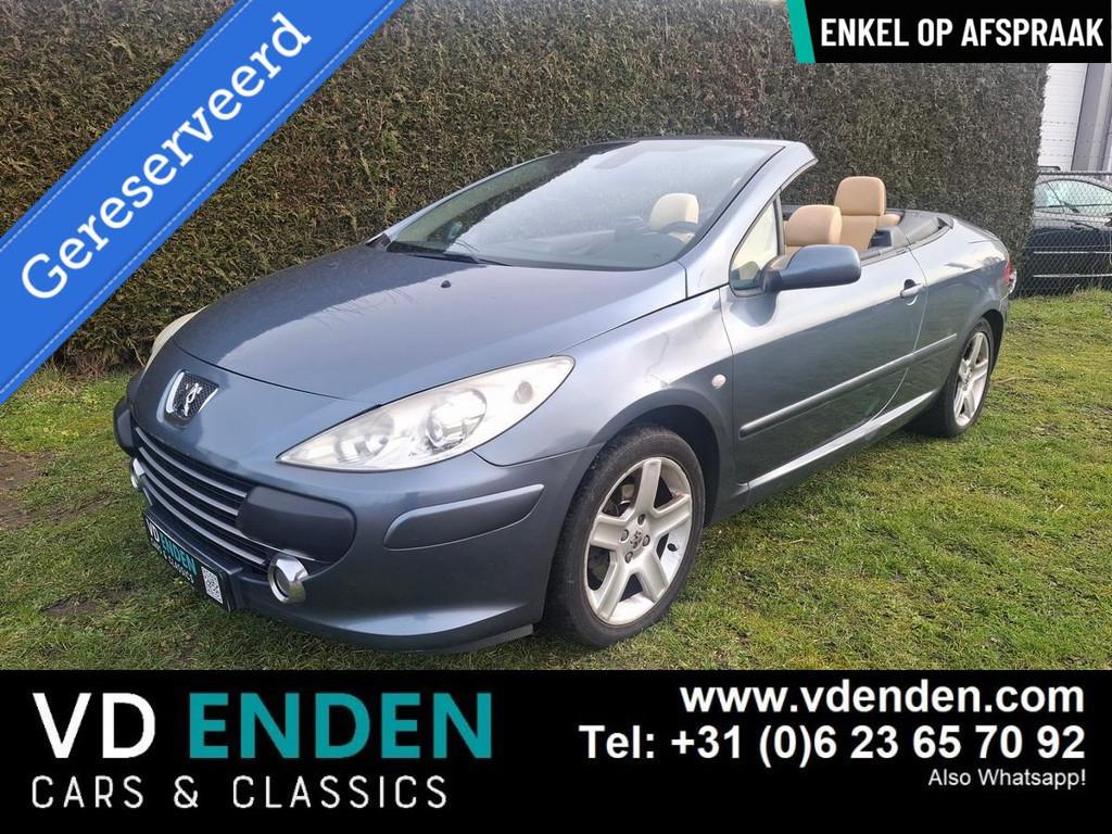 Peugeot 307 CC 1.6-16V Cabriolet Coupe, Auto's, Voorwielaandrijving, 4 zetels, 730 kg, Gebruikt
