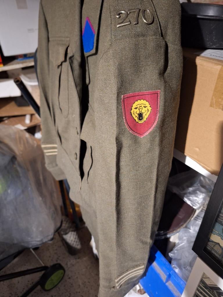 Uniforme belge d'après-guerre, Collections, Objets militaires | Général, Enlèvement ou Envoi