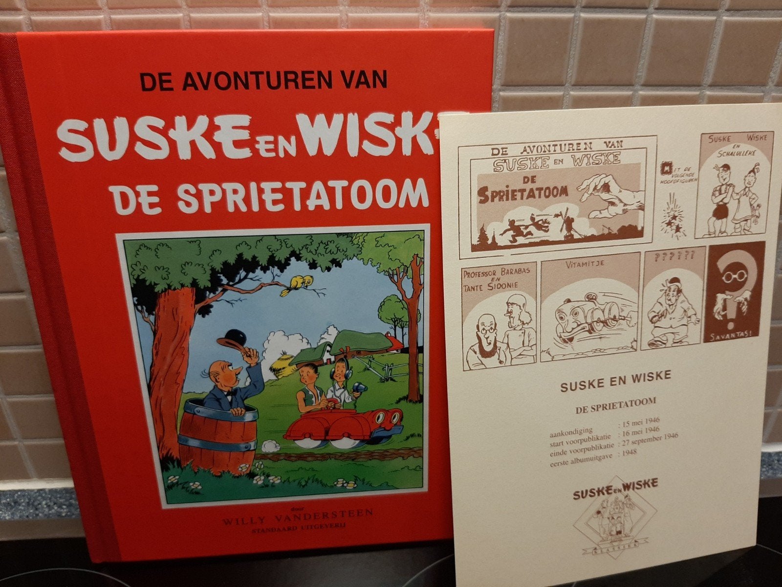 7 hardcovers  suske en wiske met bijlagen, Ophalen of Verzenden