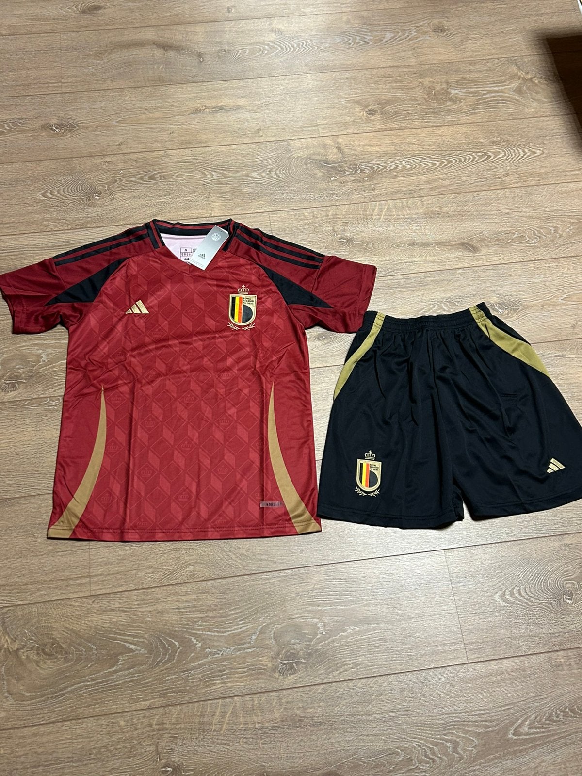België Voetbal Zomerset Tenu - NIEUW!, Taille S, Enlèvement, Neuf, Set