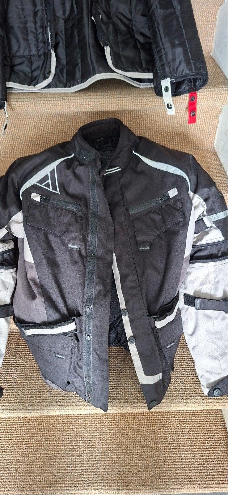 kinder motorjas, maat 164, winter en zomer, Motoren, Ophalen, Jas | textiel, Kinderen, Modeka