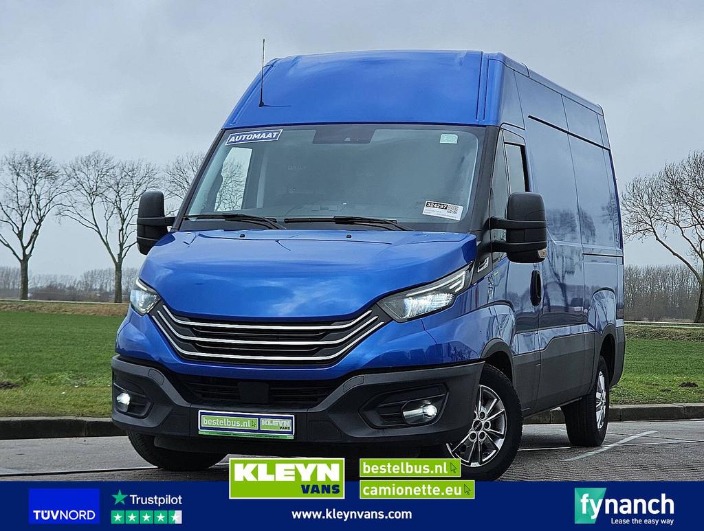 Iveco DAILY 35S18 L2H2 3.0Ltr Automaat, Auto's, Automaat, Blauw, Bedrijf, Diesel