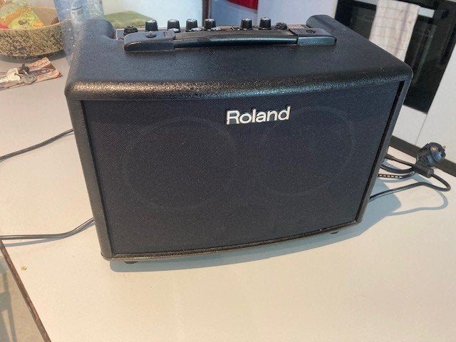 Roland Acoustic Chorus AC-33, Ophalen, Zo goed als nieuw, Gitaar, Minder dan 50 watt