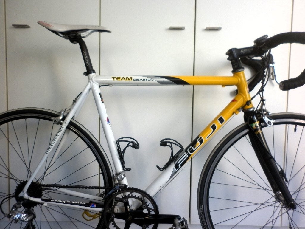 koersfiets Fuji team Easton, Ophalen