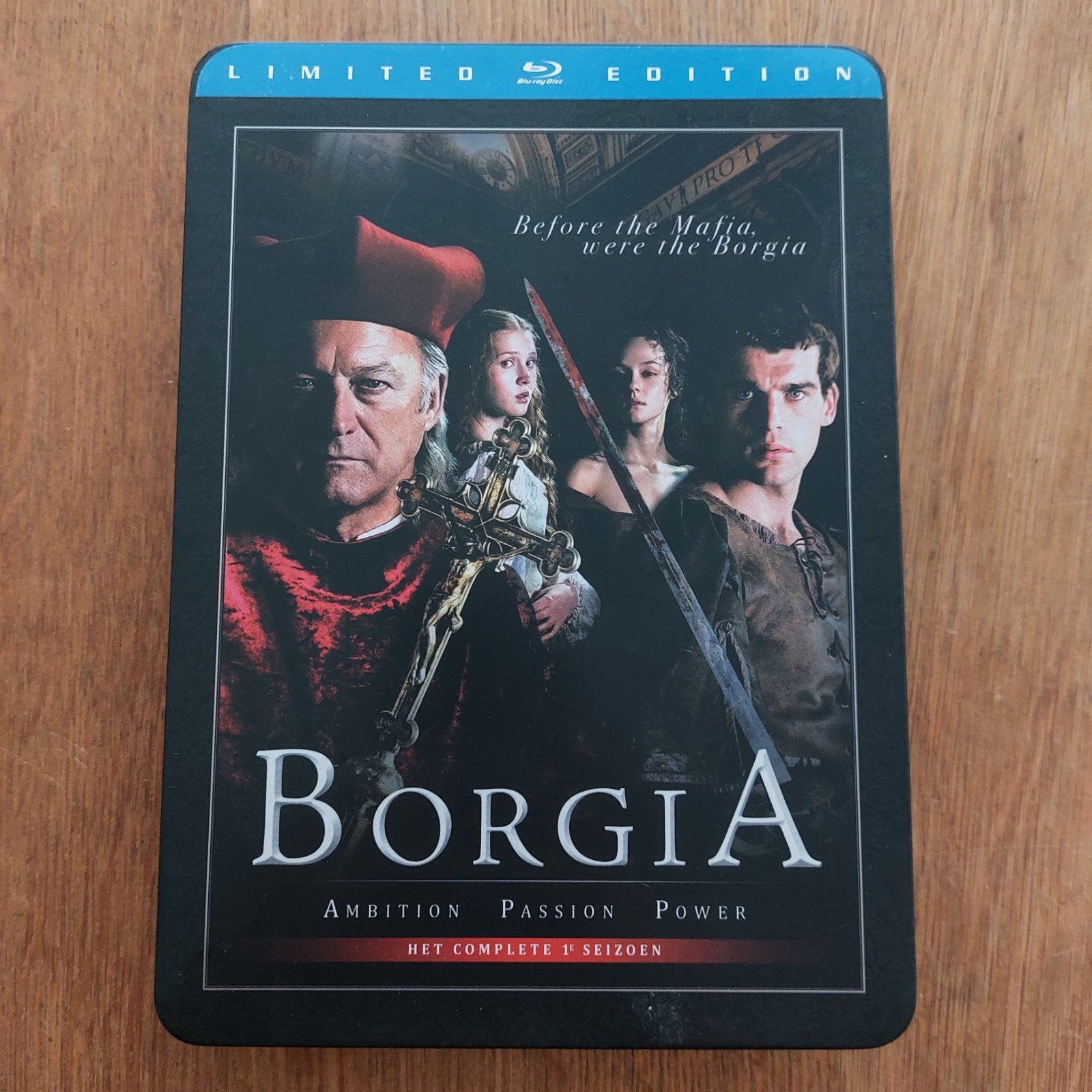 BLU RAY  - BOX  - BORGIA  - COPLETE SEIZOEN  - METAL CASE, Série, Enlèvement ou Envoi, Anglais, Tous les âges