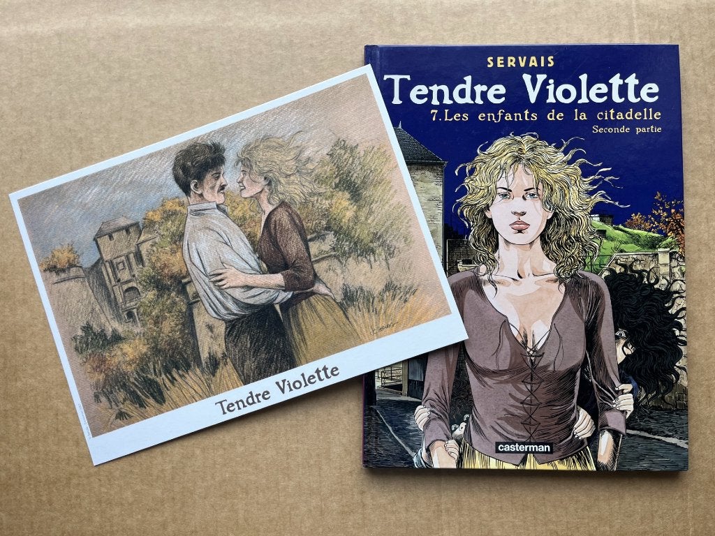 Tendre Violette T7 + XL - Servais - EO2007 - Casterman, Envoi